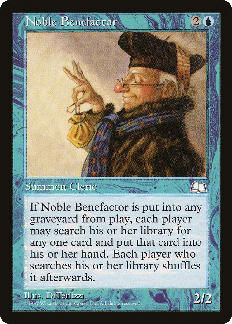 Noble Benefactor (WTH-) - Weatherlight