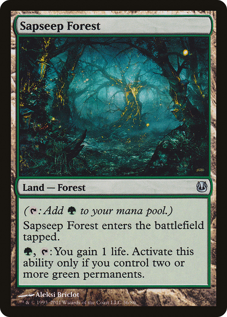 Sapseep Forest (DDH-036) - Duel Decks: Ajani vs. Nicol Bolas