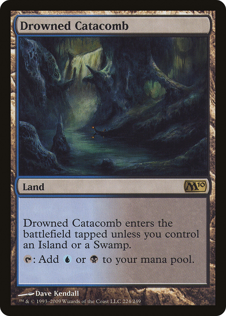 Drowned Catacomb (M10-224) - Magic 2010 Foil