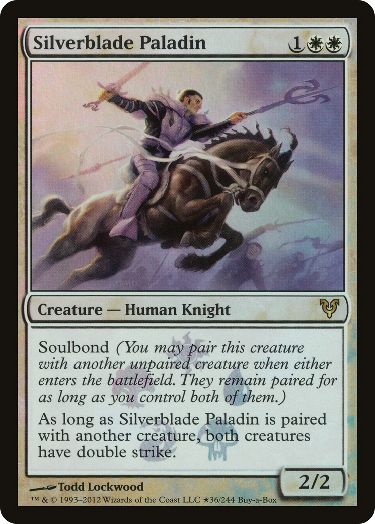Silverblade Paladin (BABP-036) - Avacyn Restored Promos Foil