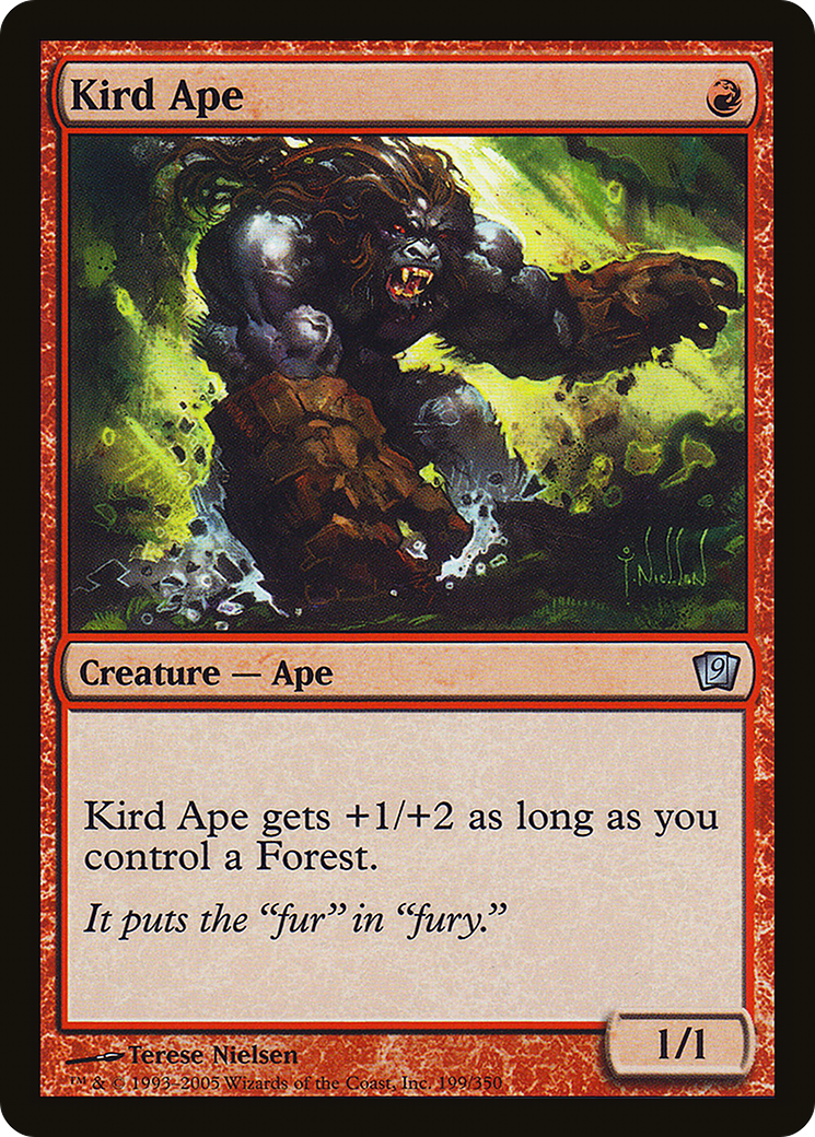 Kird Ape (9ED-199) - 9th Edition Foil