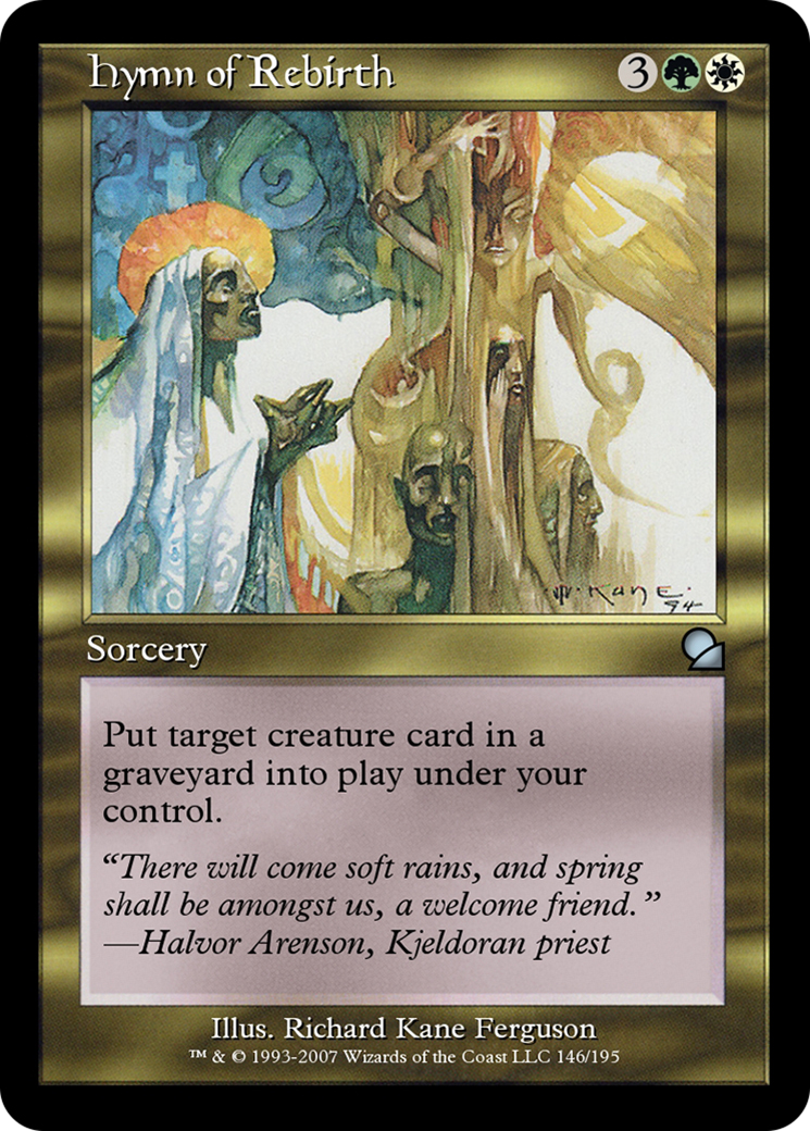 Hymn of Rebirth (ME1-146) - Masters Edition
