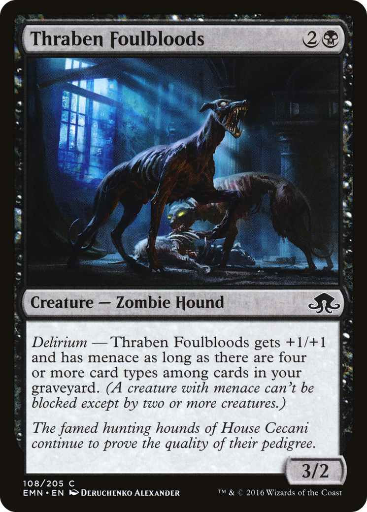 Thraben Foulbloods (EMN-108) - Eldritch Moon Foil