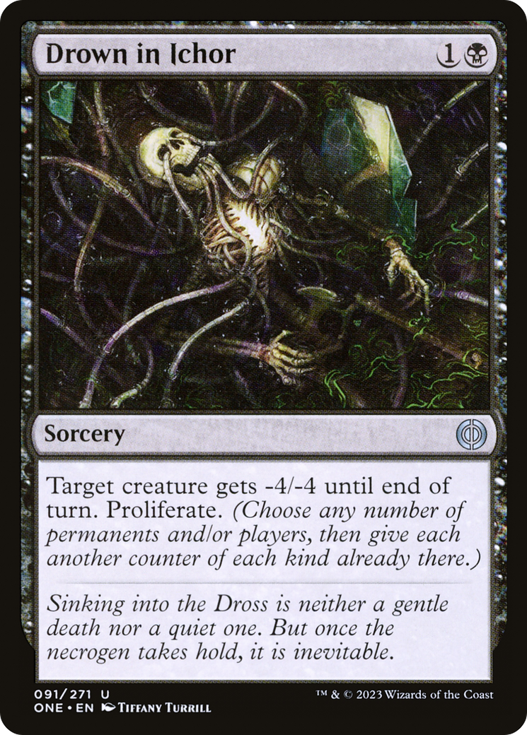 Drown in Ichor (ONE-091) - Phyrexia: All Will Be One Foil