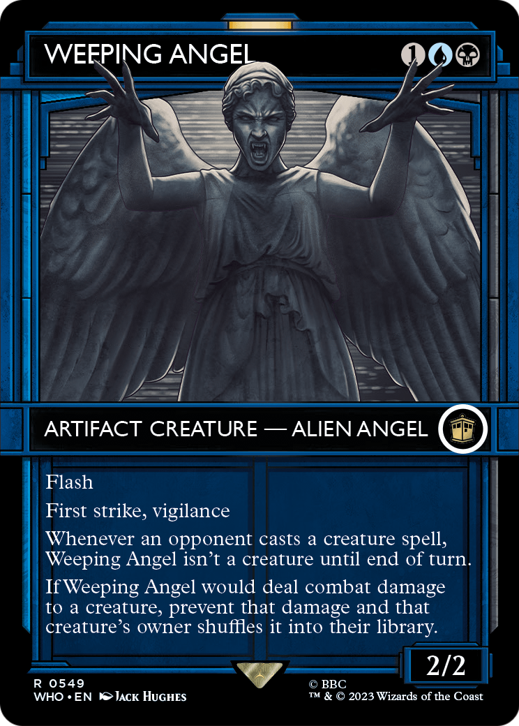 Weeping Angel (Showcase) (WHO-549) - Doctor Who: (Showcase) (Borderless) Foil