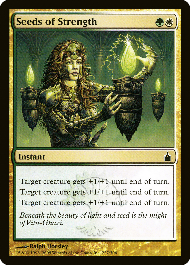 Seeds of Strength (RAV-227) - Ravnica: City of Guilds