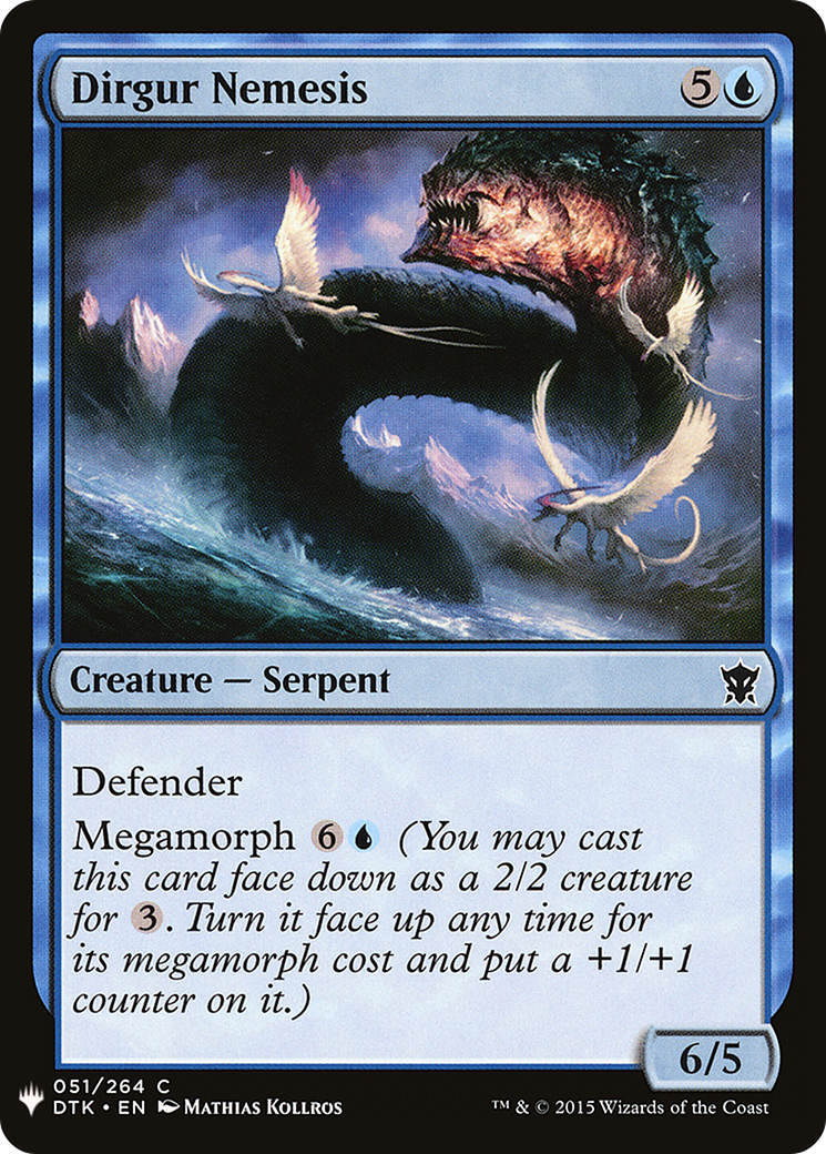Dirgur Nemesis (LIST-DTK-51) - The List