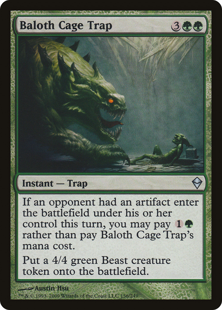 Baloth Cage Trap (ZEN-156) - Zendikar