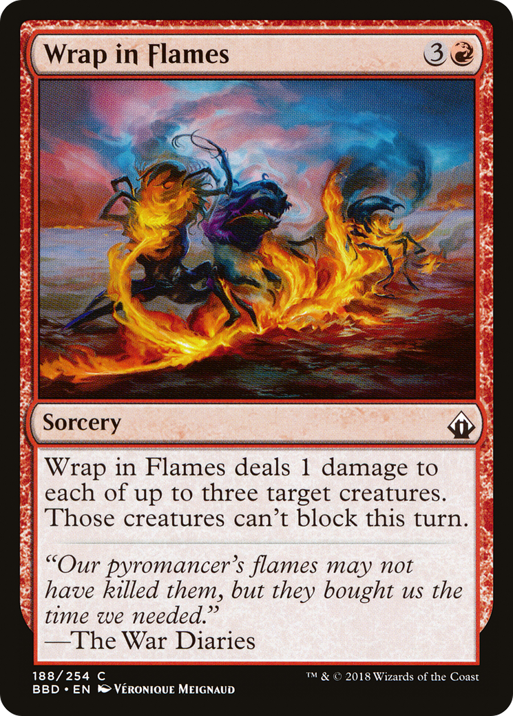 Wrap in Flames (BBD-188) - Battlebond