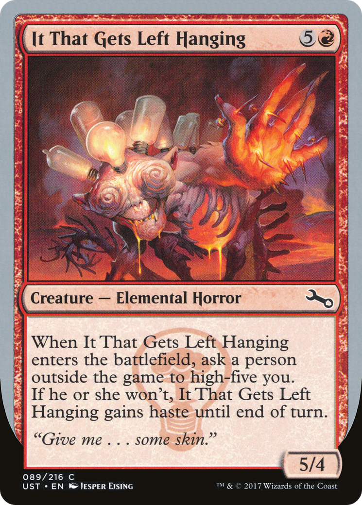It That Gets Left Hanging (UST-089) - Unstable Foil