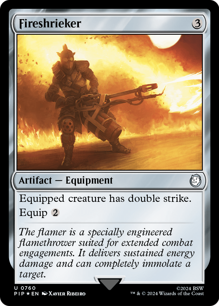 Fireshrieker (Surge Foil) (PIP-760) - Fallout Foil