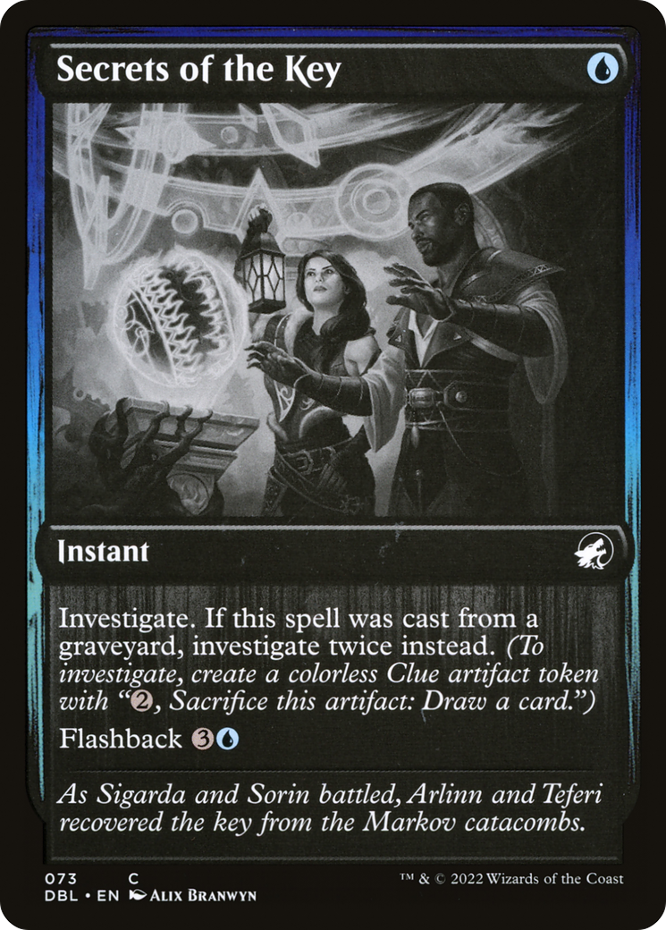 Secrets of the Key (DBL-073) - Innistrad: Double Feature Foil