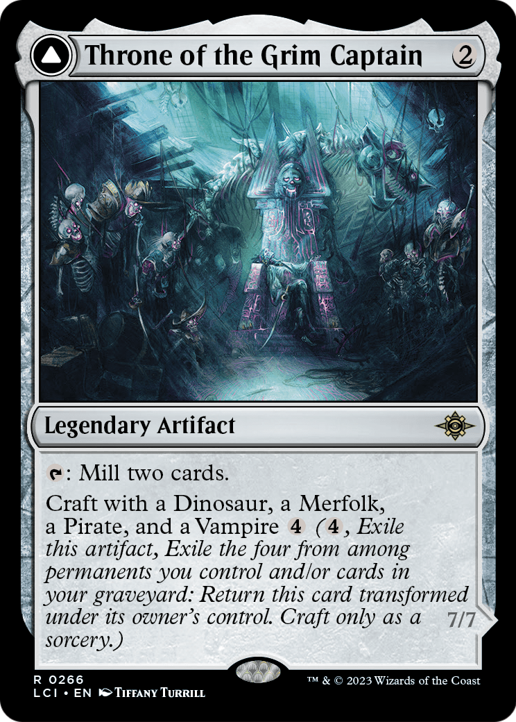 Throne of the Grim Captain (LCI-266) - The Lost Caverns of Ixalan Foil