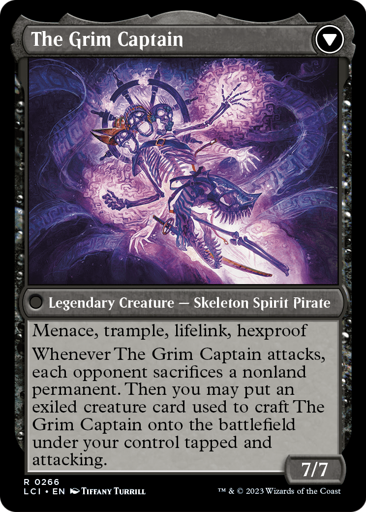 Throne of the Grim Captain (LCI-266) - The Lost Caverns of Ixalan Foil