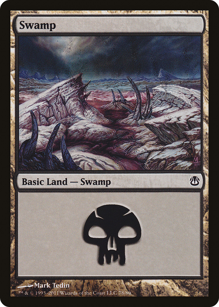 Swamp (78) (DDH-078) - Duel Decks: Ajani vs. Nicol Bolas