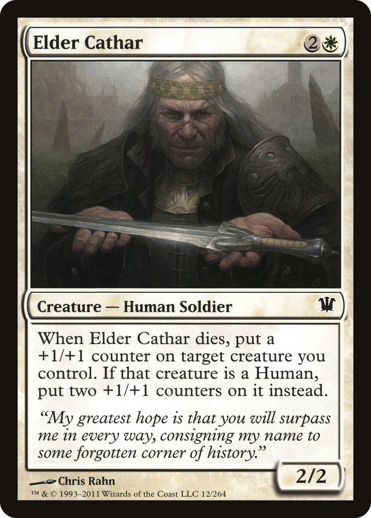 Elder Cathar (ISD-012) - Innistrad