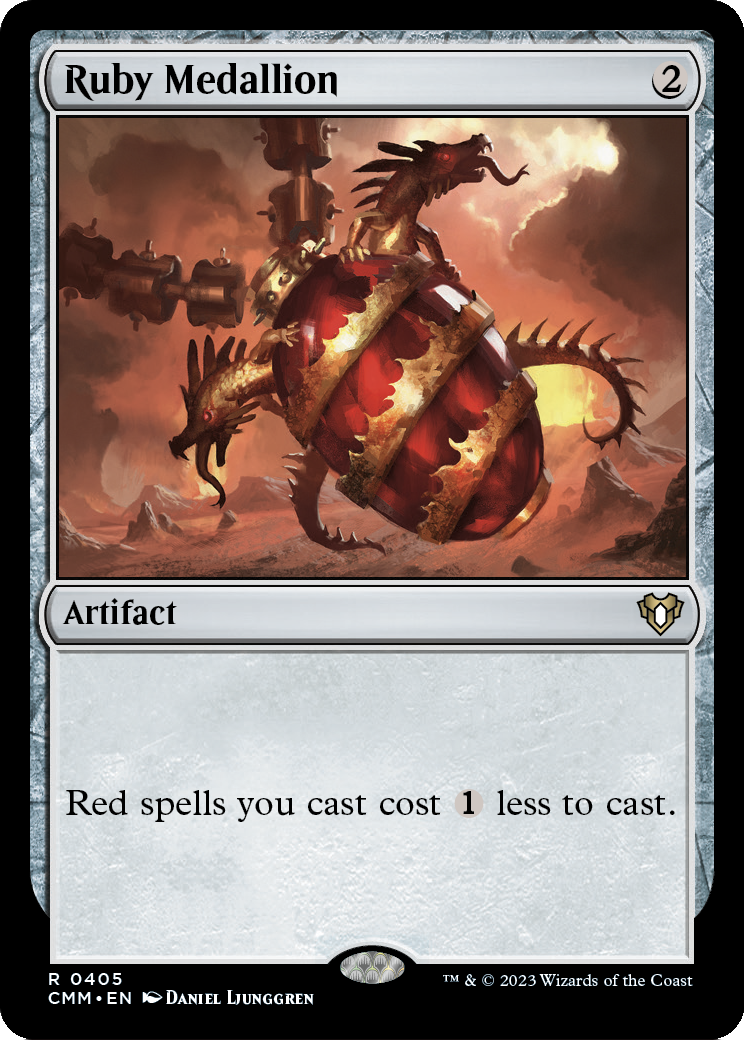 Ruby Medallion (CMM-405) - Commander Masters