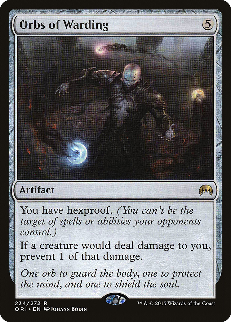 Orbs of Warding (ORI-234) - Magic Origins Foil
