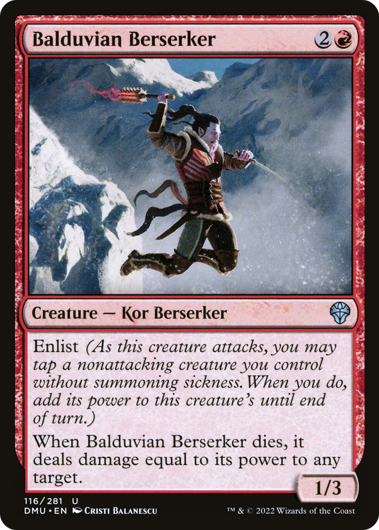 Balduvian Berserker (DMU-116) - Dominaria United