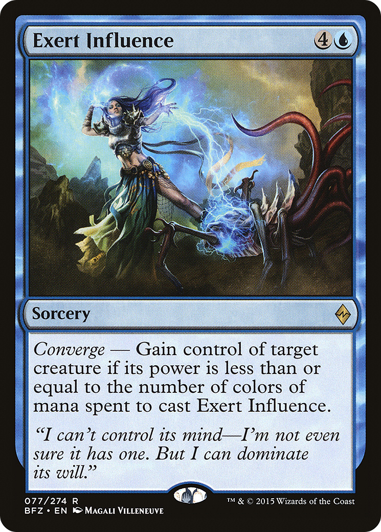 Exert Influence (BFZ-077) - Battle for Zendikar