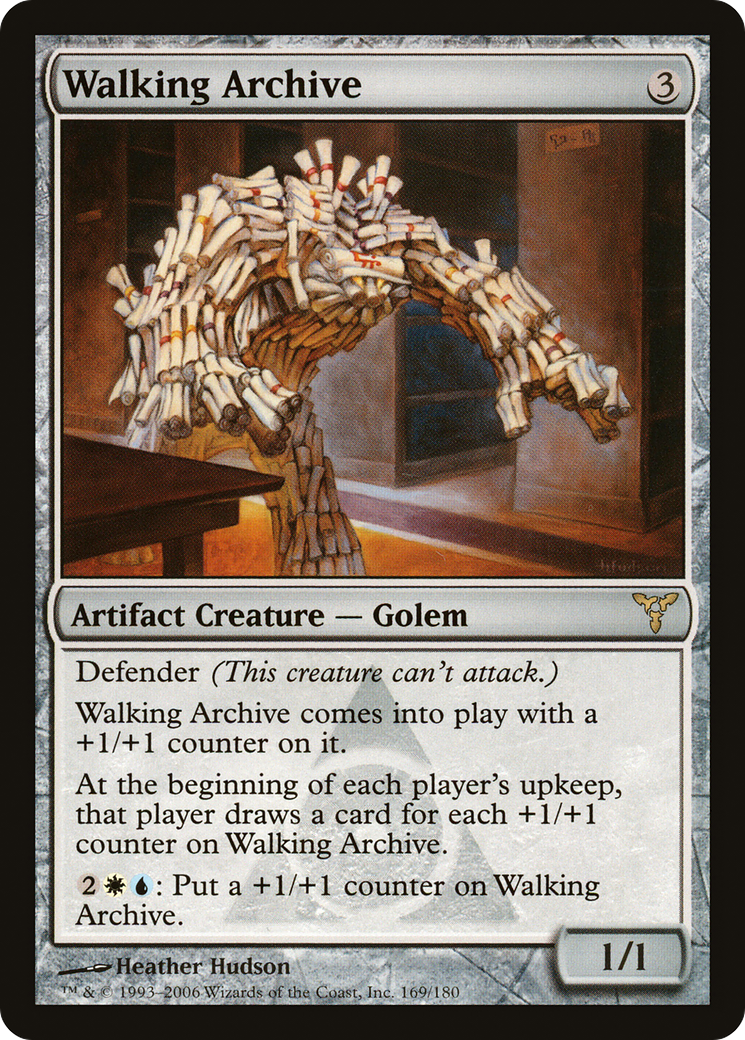 Walking Archive (DIS-169) - Dissension
