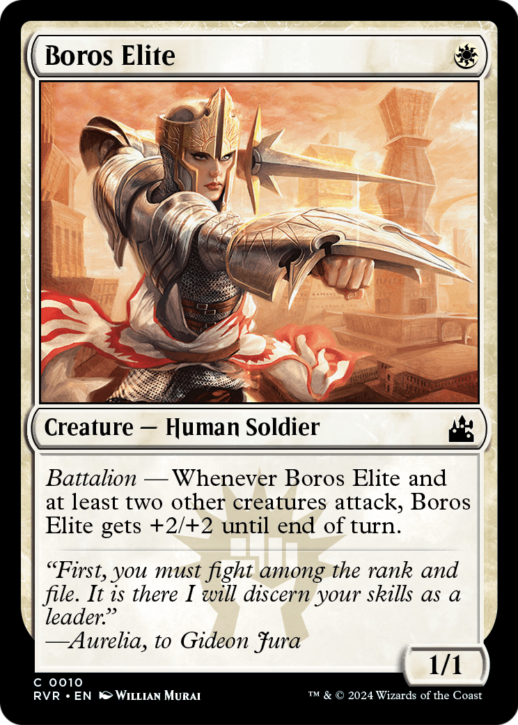 Boros Elite (RVR-010) - Ravnica Remastered