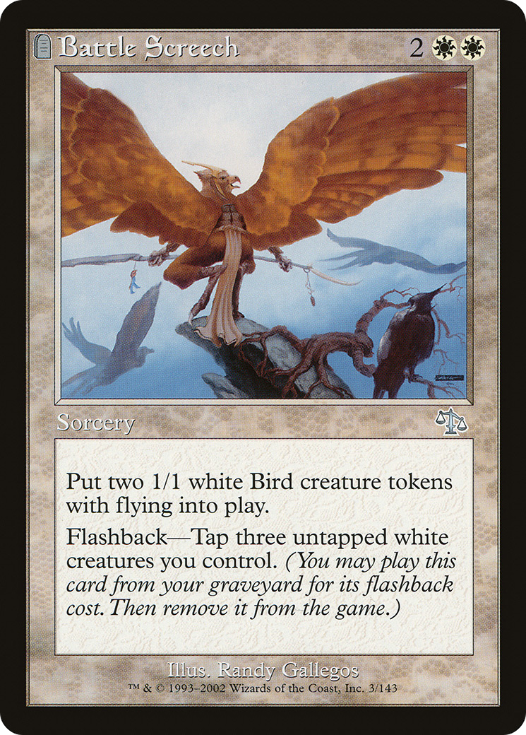 Battle Screech (JUD-003) - Judgment: (tombstone) Foil