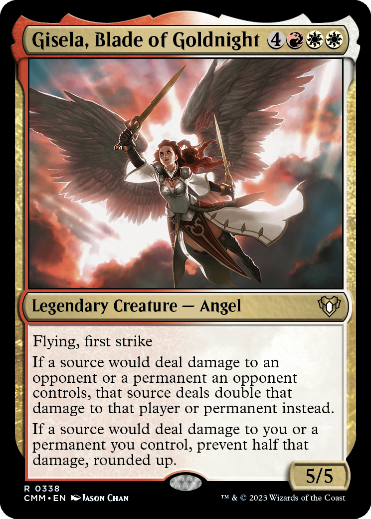 Gisela, Blade of Goldnight (CMM-338) - Commander Masters Foil