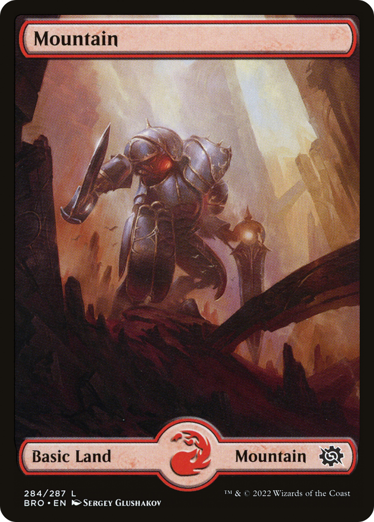 Mountain (284) - Full Art (BRO-284) - The Brothers' War