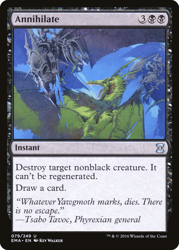 Annihilate (EMA-079) - Eternal Masters Foil