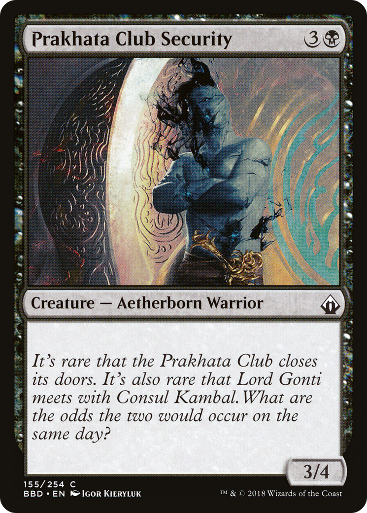 Prakhata Club Security (BBD-155) - Battlebond