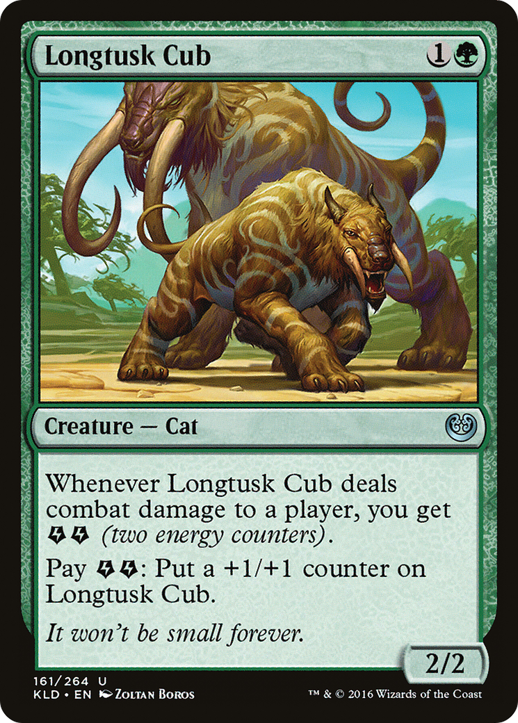 Longtusk Cub (KLD-161) - Kaladesh Foil