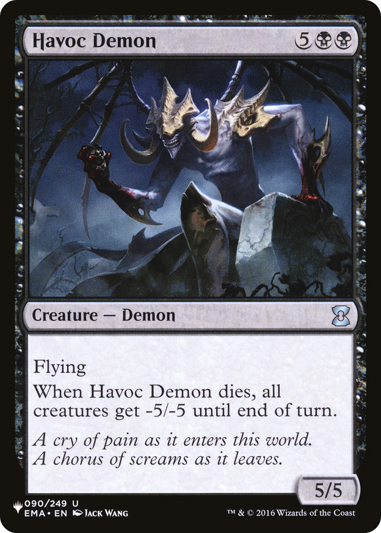 Havoc Demon (LIST-EMA-90) - The List