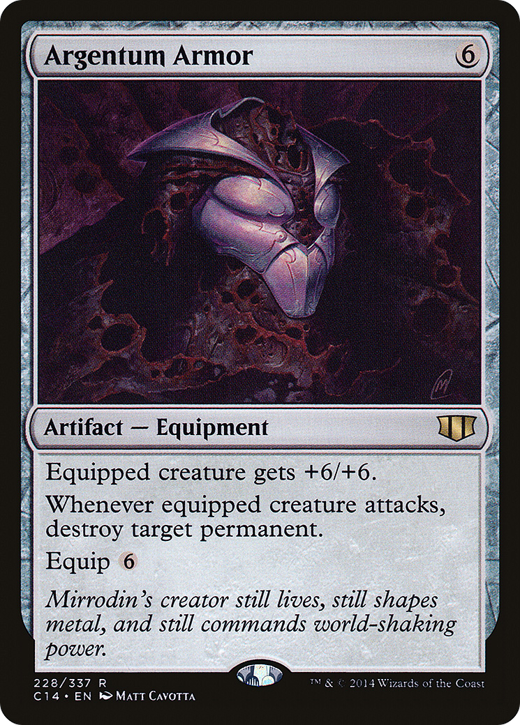Argentum Armor (C14-228) - Commander 2014