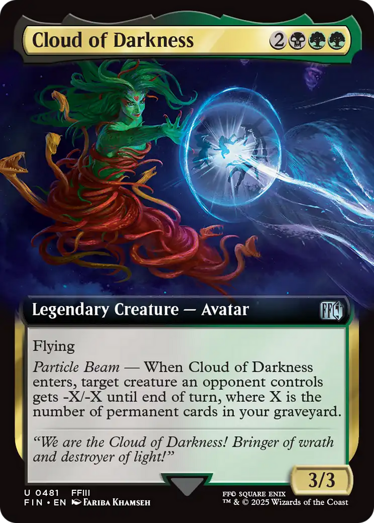 Cloud of Darkness (Extended Art) (FIN-481) - FINAL FANTASY: (Extended Art)