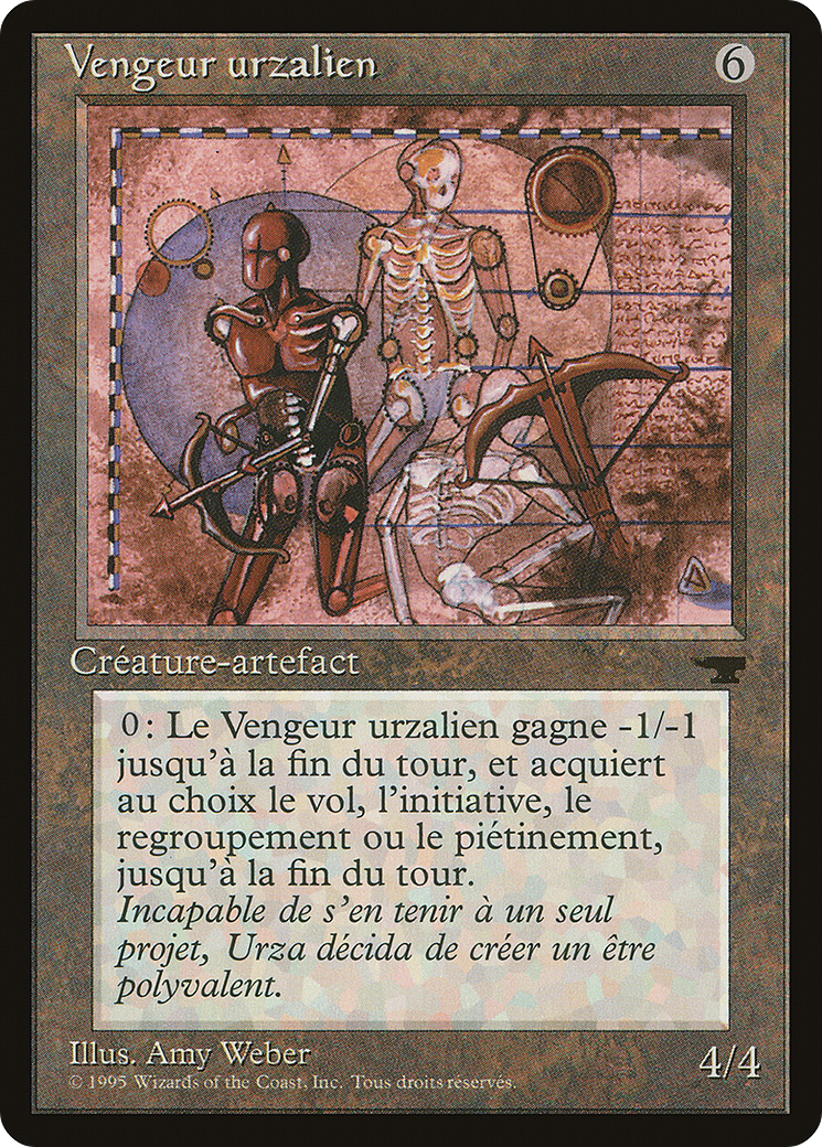 Urza's Avenger (French) - Vengeur urzalien" (REN-) - Renaissance