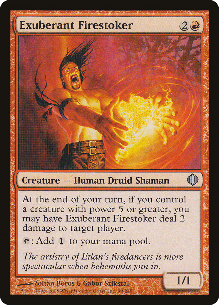 Exuberant Firestoker (ALA-099) - Shards of Alara Foil