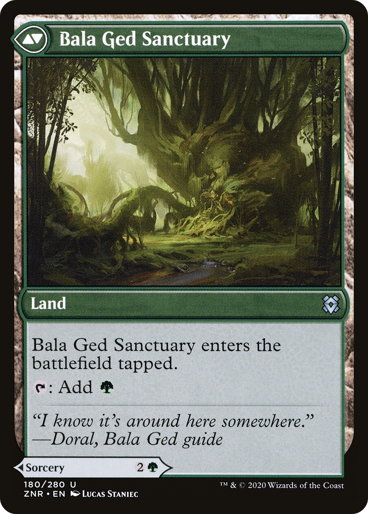 Bala Ged Recovery (ZNR-180) - Zendikar Rising Foil