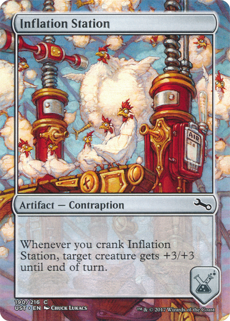 Inflation Station (UST-190) - Unstable (Borderless) Foil