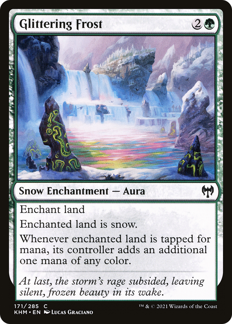 Glittering Frost (KHM-171) - Kaldheim: (snow) Foil