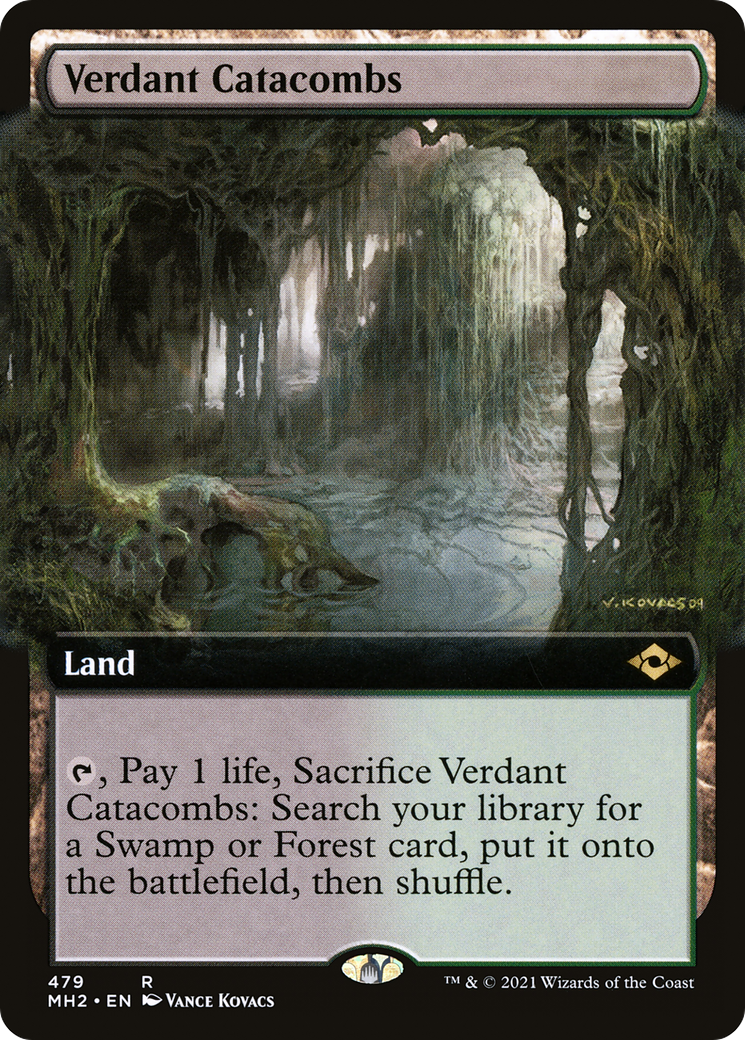 Verdant Catacombs (Extended Art) (MH2-479) - Modern Horizons 2: (Extended Art)