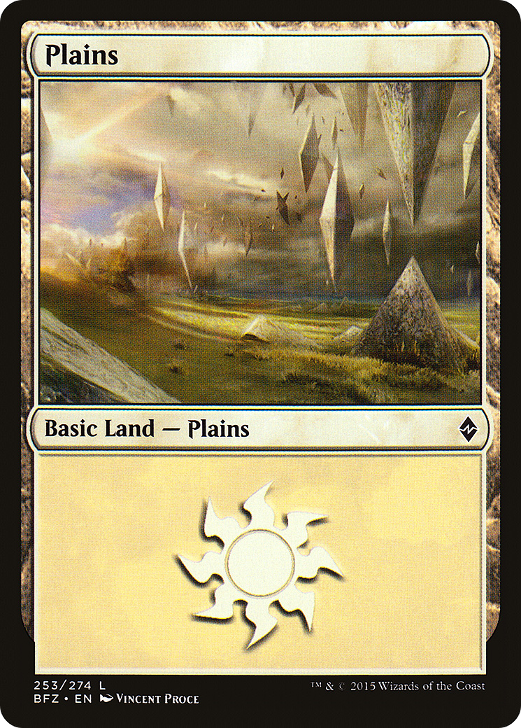 Plains (253) (BFZ-253) - Battle for Zendikar