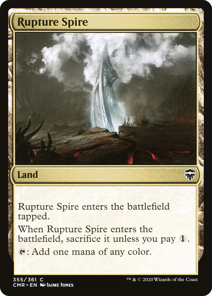 Rupture Spire (355) (CMR-355) - Commander Legends