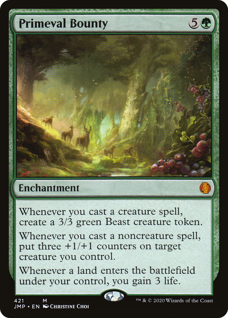 Primeval Bounty (JMP-421) - Jumpstart