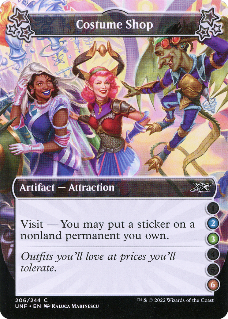 Costume Shop (2-3-6) (UNF-206) - Unfinity