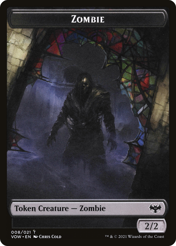 Zombie (TVOW-008) - Innistrad: Crimson Vow Tokens