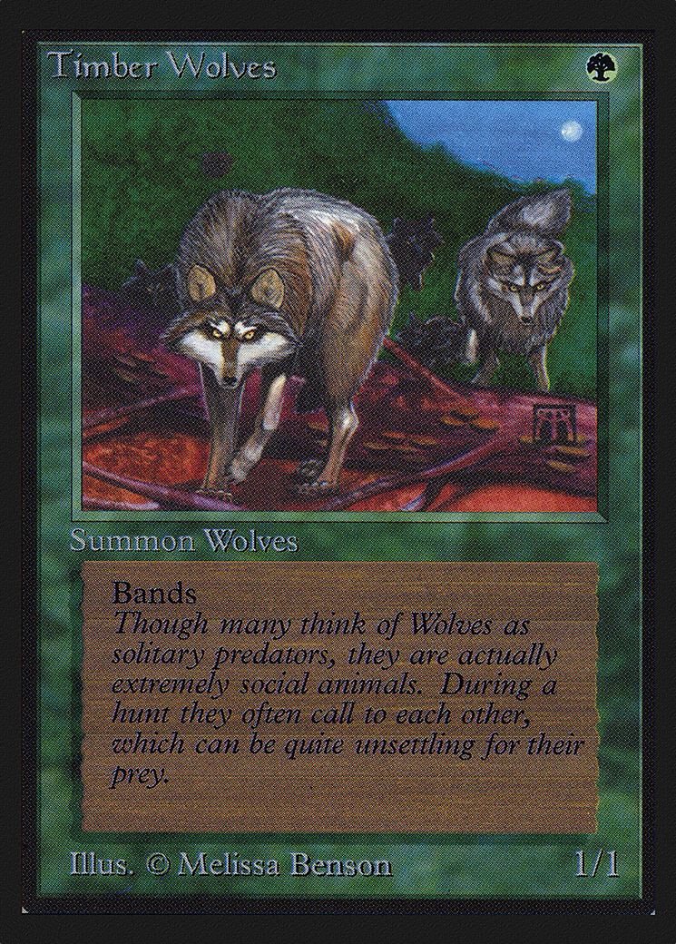 Timber Wolves (CE) (CED-) - Collectors' Edition