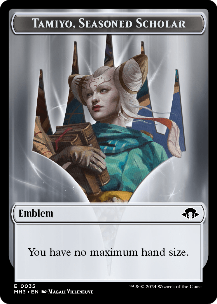 Tamiyo, Seasoned Scholar (TMH3-035) - Modern Horizons 3 Tokens Foil