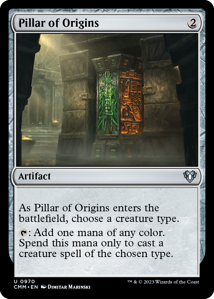Pillar of Origins (CMM-970) - Commander Masters
