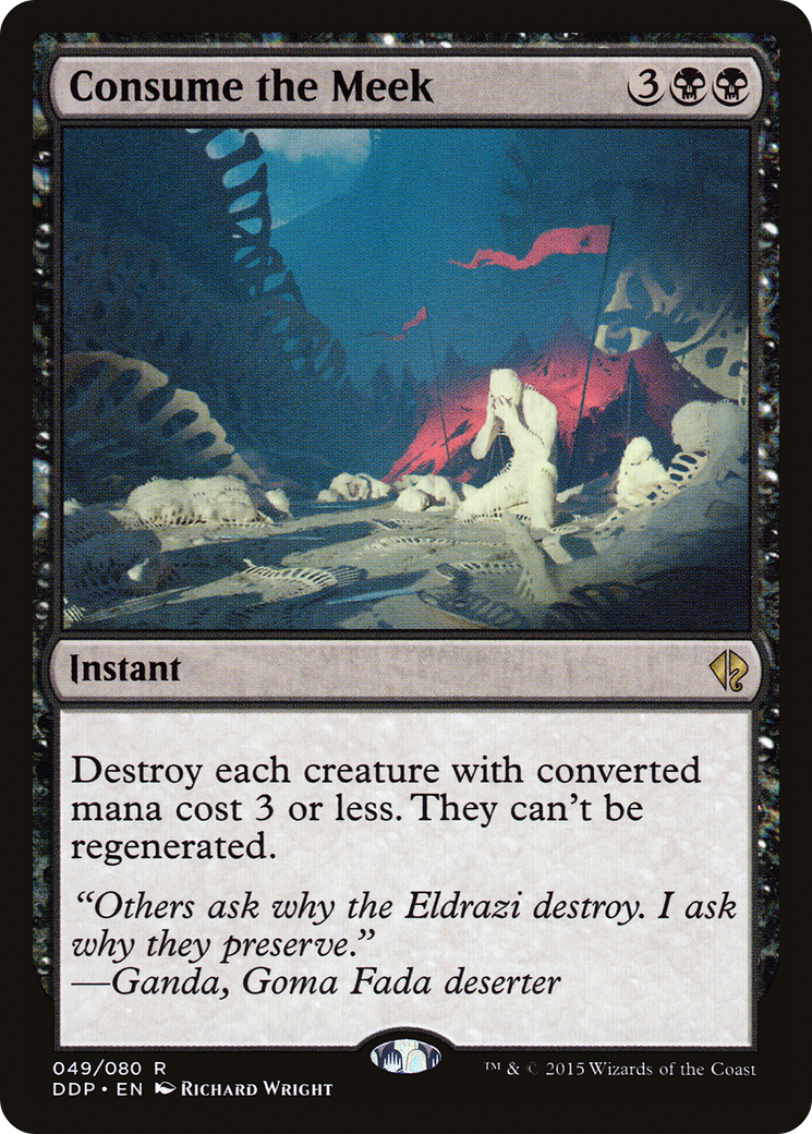 Consume the Meek (DDP-049) - Duel Decks: Zendikar vs. Eldrazi